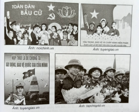 SBT Kinh tế Pháp luật 10 Bài 14 (Cánh diều): Hiến pháp nước cộng hòa XHCN Việt Nam  (ảnh 1)