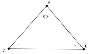 Trắc nghiệm Tổng ba góc trong tam giác có đáp án - Toán lớp 7 (ảnh 1)