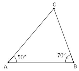 Trắc nghiệm Quan hệ giữa góc và cạnh đối diện trong tam giác có đáp án - Toán lớp 7 (ảnh 1)