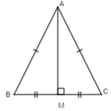 Trắc nghiệm Tính chất đường trung trực của một đoạn thẳng có đáp án - Toán lớp 7 (ảnh 1)