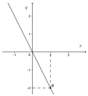 Trắc nghiệm Đồ thị của hàm số y = ax có đáp án - Toán lớp 7 (ảnh 6)