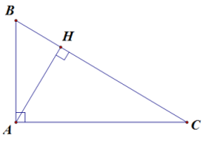 Lý thuyết Một số hệ thức về cạnh và đường cao trong tam giác vuông chi tiết – Toán lớp 9 (ảnh 1)