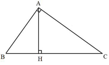 Lý thuyết Một số hệ thức về cạnh và đường cao trong tam giác vuông chi tiết – Toán lớp 9 (ảnh 1)