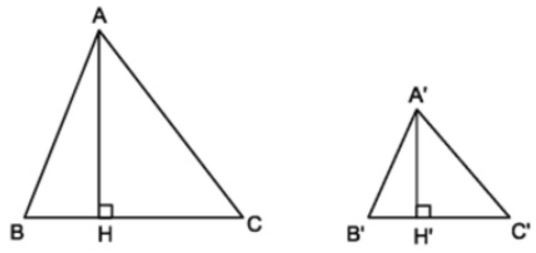 Lý thuyết Ôn tập chương 3 Tam giác đồng dạngchi tiết – Toán lớp 8 (ảnh 1)