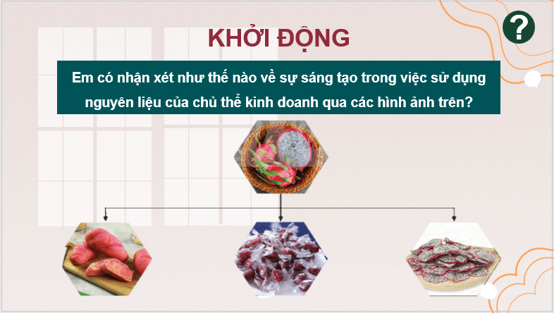 Giáo án điện tử KTPL 11 Bài 6 (Chân trời sáng tạo): Ý tưởng và cơ hội kinh doanh (ảnh 1)