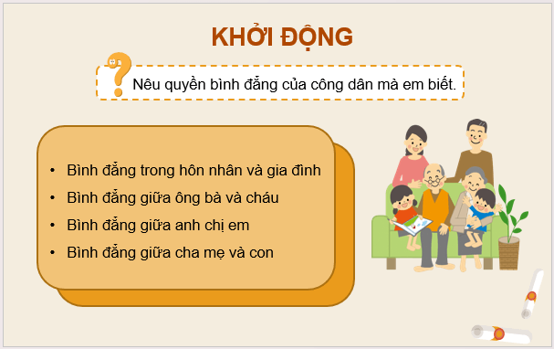 Giáo án điện tử KTPL 11 Bài 10 (Cánh diều): Quyền bình đẳng của công dân trước pháp luật (ảnh 1)