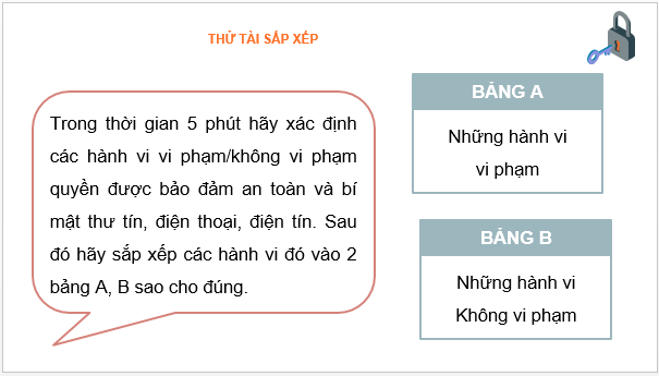 Gi&aacute;o &aacute;n điện tử KTPL 11 B&agrave;i 19 (C&aacute;nh diều): Quyền được bảo đảm an to&agrave;n v&agrave; b&iacute; mật thư t&iacute;n, điện thoại, điện t&iacute;n (ảnh 1)