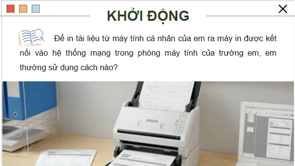 Giáo án điện tử Tin học 12 (Chân trời sáng tạo): Bài B2: Các chức năng mạng của hệ điều hành (ảnh 1)