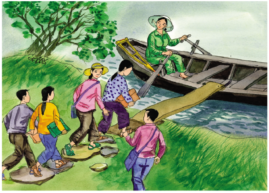 Soạn bài Người ở bến sông Châu - Ngắn nhất Cánh diều (ảnh 1)