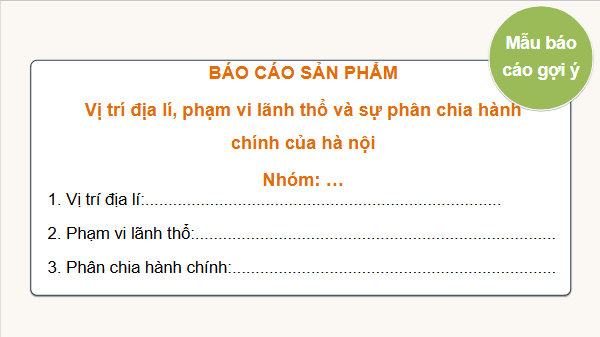 Giáo án điện tử Địa lí 12 Bài 30 (Cánh diều): Thực hành: Tìm hiểu địa lí địa phương (ảnh 1)