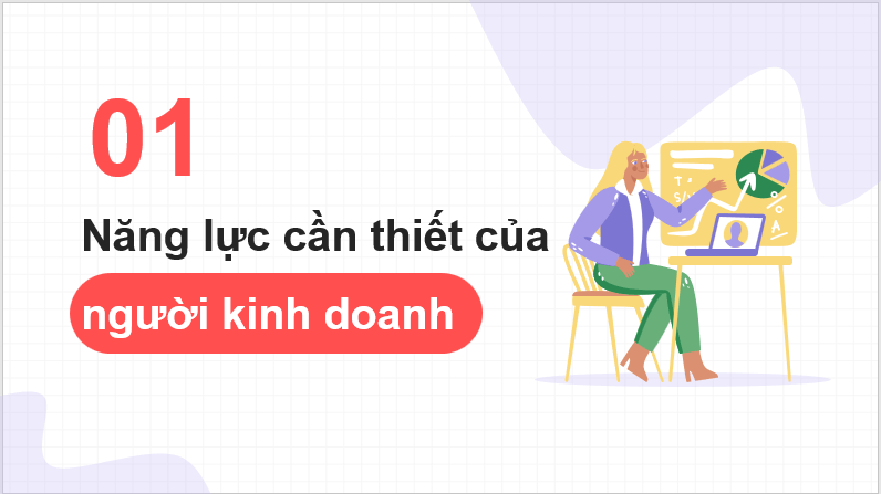 Giáo án điện tử KTPL 11 Bài 7 (Chân trời sáng tạo): Năng lực cần thiết của người kinh doanh (ảnh 1)