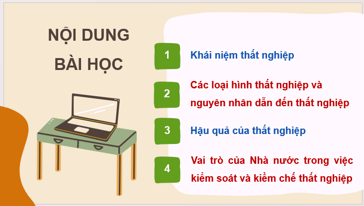 Giáo án điện tử KTPL 11 Bài 5 (Cánh diều): Thất nghiệp (ảnh 1)