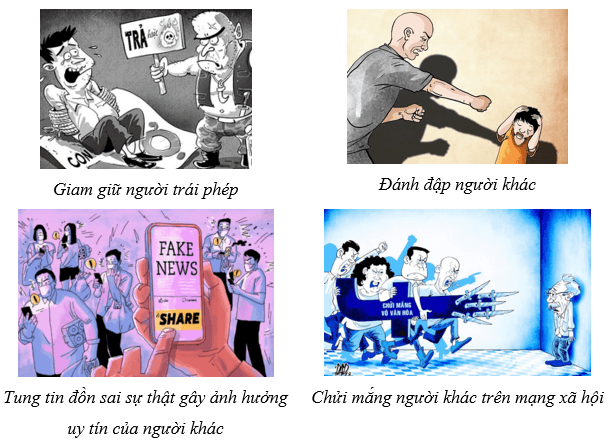 Giáo án điện tử KTPL 11 Bài 17 (Cánh diều): Quyền bất khả xâm phạm về thân thể, được pháp luật bảo hộ về tính mạng, sức khỏe, danh dự và nhân phẩm (ảnh 1)