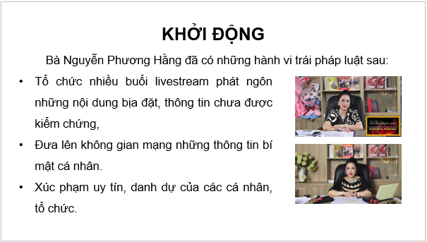 Giáo án điện tử KTPL 11 Bài 20 (Cánh diều): Quyền và nghĩa vụ công dân về tự do ngôn luận, báo chí và tiếp cận thông tin (ảnh 1)