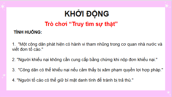 Gi&aacute;o &aacute;n điện tử KTPL 11 B&agrave;i 15 (C&aacute;nh diều): Quyền v&agrave; nghĩa vụ c&ocirc;ng d&acirc;n về khiếu nại, tố c&aacute;o (ảnh 1)