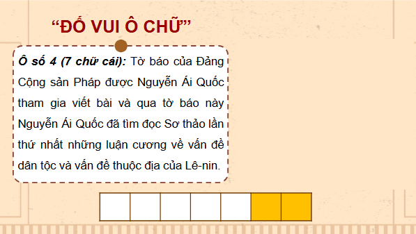 Giáo án điện tử Lịch sử 12 Bài 12 (Chân trời sáng tạo): Hoạt động đối ngoại của Việt Nam trong đấu tranh giành độc lập dân tộc (đầu thế kỉ XX đến Cách mạng tháng Tám năm 1945) (ảnh 1)