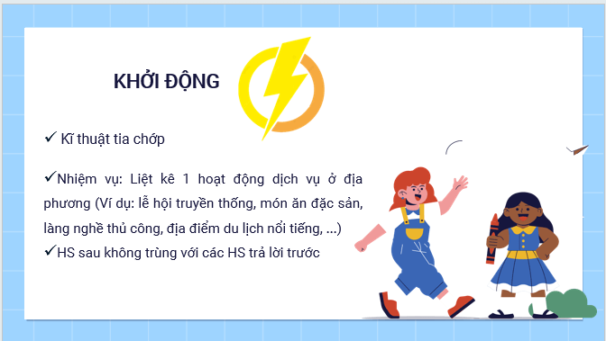 Giáo án điện tử Địa lí 12 Bài 22 (Kết nối tri thức): Thực hành: Tìm hiểu sự phát triển một số ngành dịch vụ (ảnh 1)
