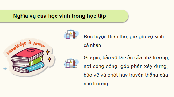 Gi&aacute;o &aacute;n điện tử KTPL 12 (C&aacute;nh diều): B&agrave;i 11: Quyền v&agrave; nghĩa vụ của c&ocirc;ng d&acirc;n trong học tập (ảnh 1)