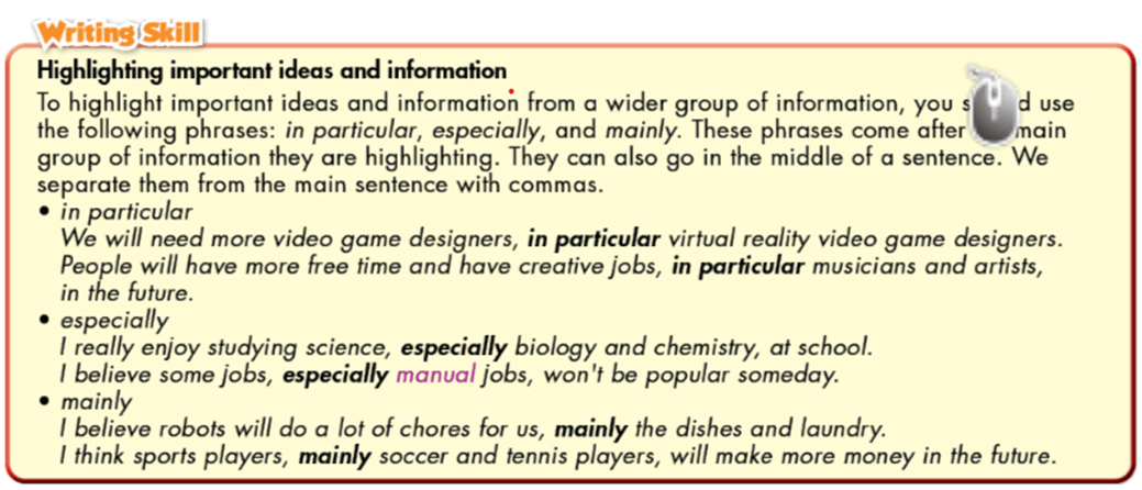 Tiếng Anh lớp 9 Unit 8: Jobs in the Future - ILearn Smart World (ảnh 8)