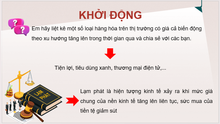 Giáo án điện tử KTPL 11 Bài 6 (Cánh diều): Lạm phát (ảnh 1)