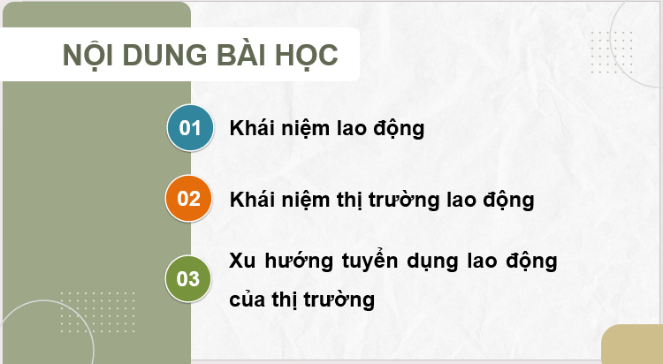 Giáo án điện tử KTPL 11 Bài 3 (Cánh diều): Thị trường lao động (ảnh 1)