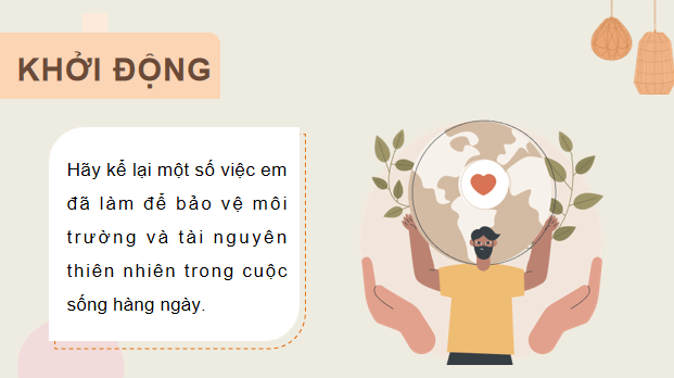 Giáo án điện tử KTPL 12 (Kết nối tri thức): Bài 13: Quyền và nghĩa vụ của công dân trong bảo vệ di sản văn hoá, môi trường và tài nguyên thiên nhiên (ảnh 1)