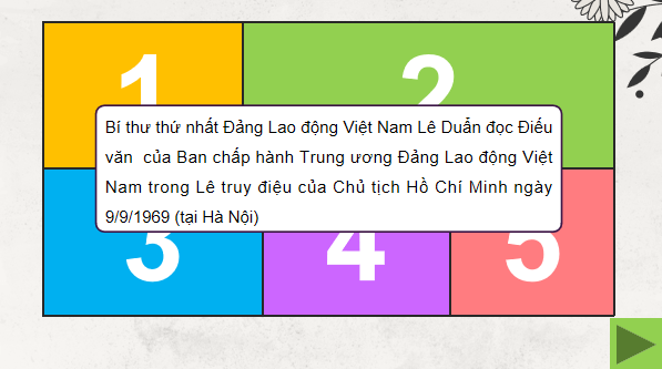 Giáo án điện tử Lịch sử 12 Bài 16 (Chân trời sáng tạo): Dấu ấn Hồ Chí Minh trong lòng nhân dân thế giới và Việt Nam (ảnh 1)