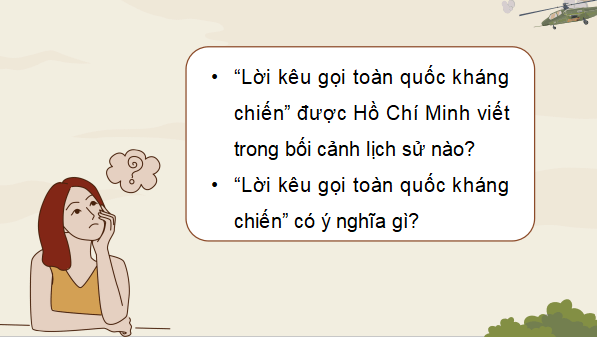 Giáo án điện tử Lịch sử 12 Bài 7 (Cánh diều): Cuộc kháng chiến chống thực dân Pháp (1945 - 1954) (ảnh 1)