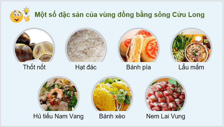Giáo án điện tử Địa lí 12 Bài 30 (Kết nối tri thức): Sử dụng hợp lí tự nhiên để phát triển kinh tế ở Đồng bằng sông Cửu Long (ảnh 1)