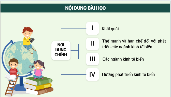 Giáo án điện tử Địa lí 12 Bài 26 (Kết nối tri thức): Phát triển kinh tế biển ở Duyên hải Nam Trung Bộ (ảnh 1)