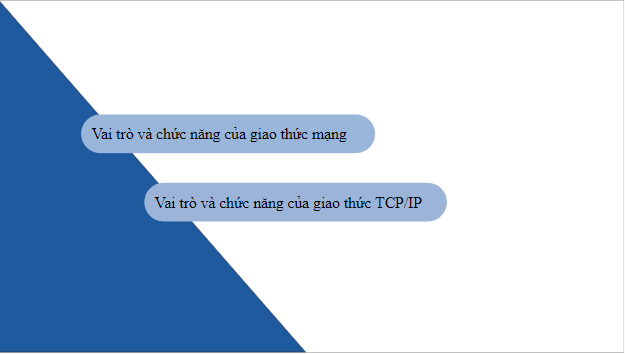Giáo án điện tử Tin học 12 (Kết nối tri thức): Bài 4: Giao thức mạng (ảnh 1)