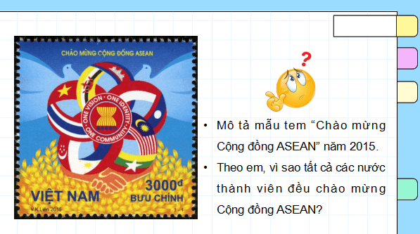 Giáo án điện tử Lịch sử 12 Bài 5 (Kết nối tri thức): Cộng đồng ASEAN: Từ ý tưởng đến hiện thực (ảnh 1)