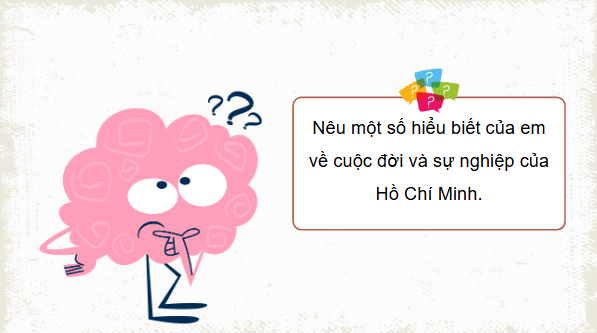 Giáo án điện tử Lịch sử 12 Bài 14 (Chân trời sáng tạo): Khái quát về cuộc đời và sự nghiệp của Hồ Chí Minh (ảnh 1)