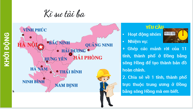 Giáo án điện tử Địa lí 12 Bài 24 (Kết nối tri thức): Phát triển kinh tế - xã hội ở Đồng bằng sông Hồng (ảnh 1)