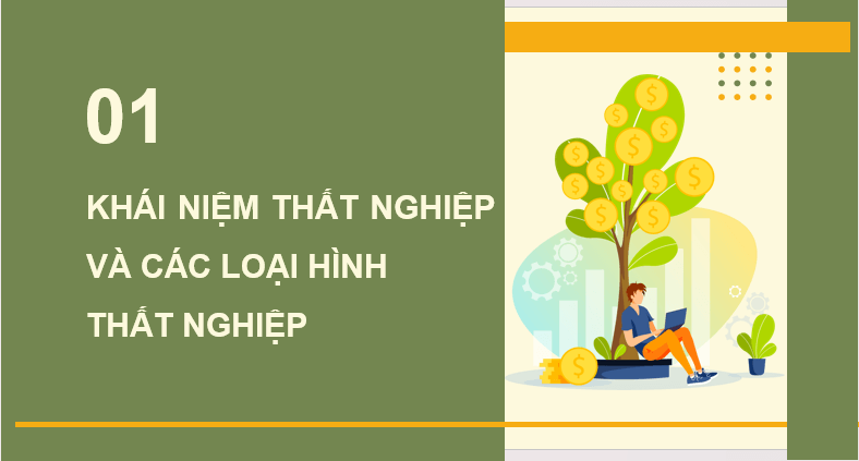 Giáo án điện tử KTPL 11 Bài 4 (Kết nối tri thức): Thất nghiệp (ảnh 1)