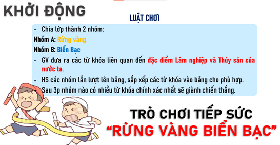 Giáo án điện tử Địa lí 12 Bài 13 (Chân trời sáng tạo): Vấn đề phát triển lâm nghiệp và thuỷ sản (ảnh 1)
