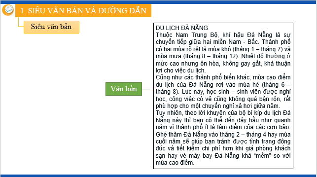 Giáo án điện tử Tin học 12 (Kết nối tri thức): Bài 10: Tạo liên kết (ảnh 1)