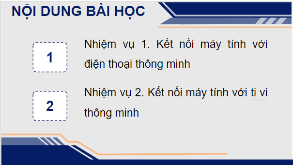 Giáo án điện tử Tin học 12 (Chân trời sáng tạo): Bài A3: Thực hành kết nối thiết bị số với máy tính (ảnh 1)