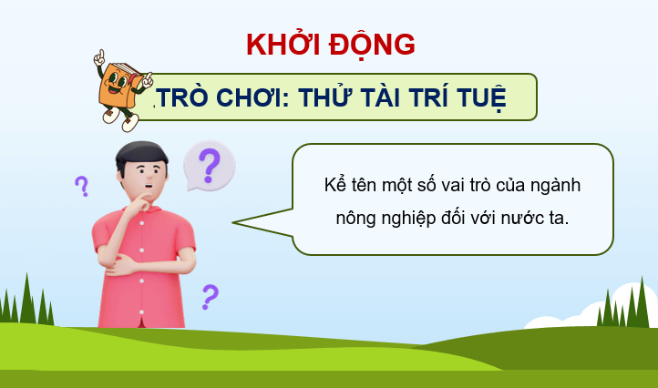 Giáo án điện tử Địa lí 12 Bài 14 (Chân trời sáng tạo): Tổ chức lãnh thổ nông nghiệp (ảnh 1)