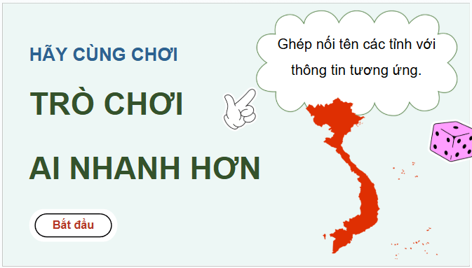 Giáo án điện tử Địa lí 12 Bài 24 (Chân trời sáng tạo): Khai thác thế mạnh ở Trung du và miền núi Bắc Bộ (ảnh 1)