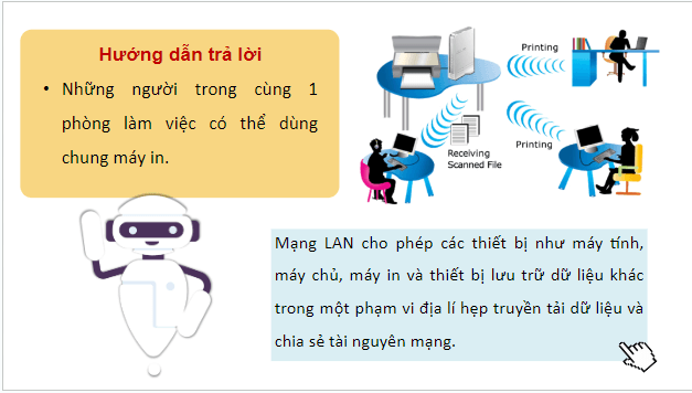 Giáo án điện tử Tin học 12 (Cánh diều): Bài 3: Thực hành thiết lập kết nối và sử dụng mạng (ảnh 1)