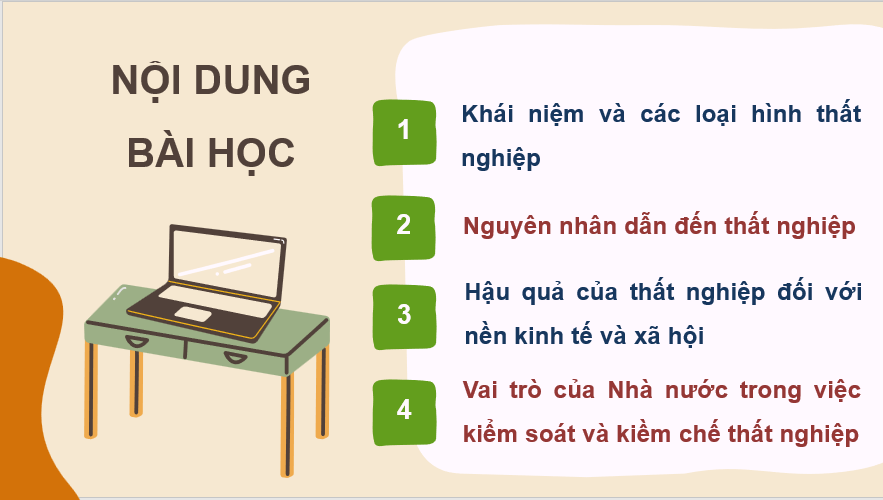 Giáo án điện tử KTPL 11 Bài 4 (Chân trời sáng tạo): Thất nghiệp trong kinh tế thị trường (ảnh 1)