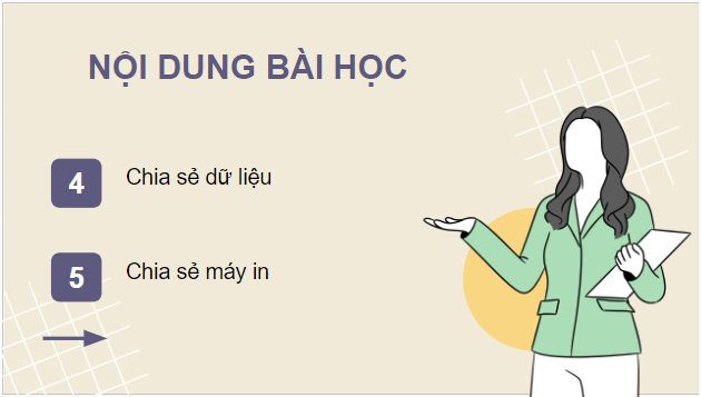 Giáo án điện tử Tin học 12 (Cánh diều): Bài 3: Thực hành thiết lập kết nối và sử dụng mạng (ảnh 1)