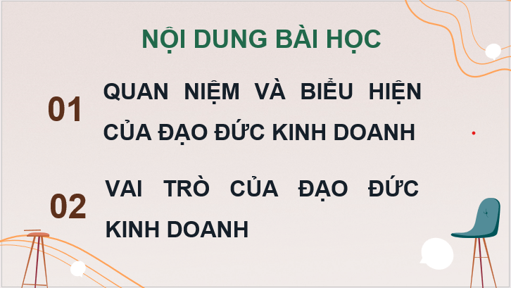 Giáo án điện tử KTPL 11 Bài 7 (Kết nối tri thức): Đạo đức kinh doanh (ảnh 1)