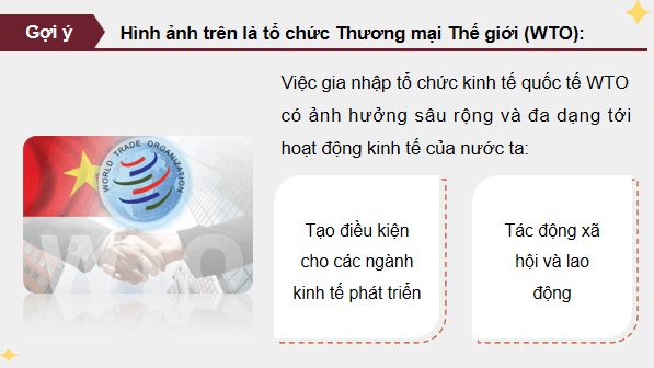 Giáo án điện tử KTPL 12 (Cánh diều): Bài 2: Hội nhập kinh tế quốc tế (ảnh 1)