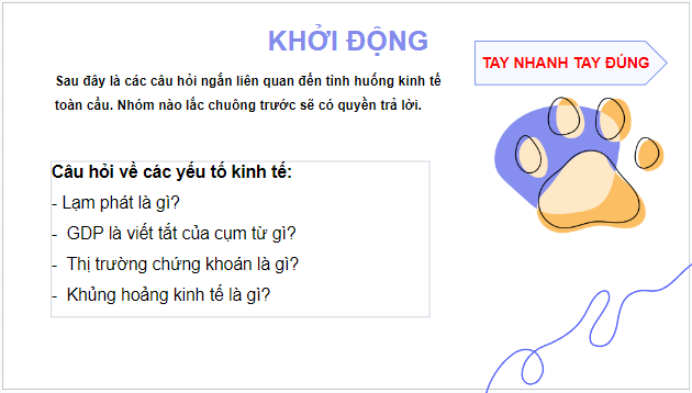 Giáo án điện tử KTPL 12 (Chân trời sáng tạo): Bài 2: Hội nhập kinh tế quốc tế (ảnh 1)