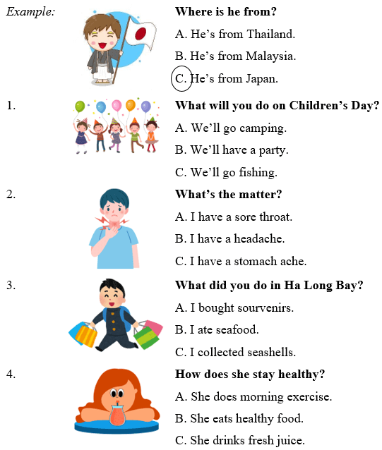 TOP 10 đề thi Giữa Học kì 2 Tiếng Anh lớp 5 (Global Success) năm 2025 có đáp án (ảnh 1)