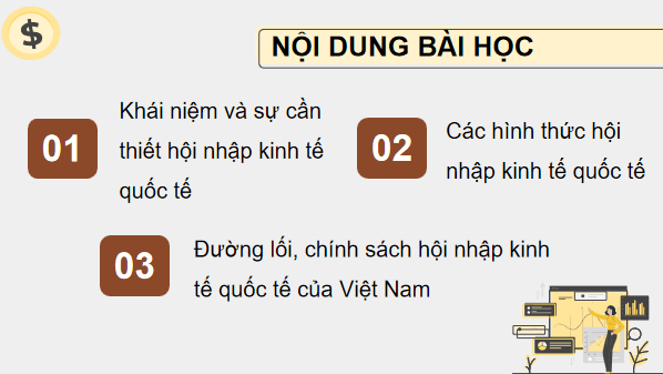 Giáo án điện tử KTPL 12 (Kết nối tri thức): Bài 2: Hội nhập kinh tế quốc tế (ảnh 1)