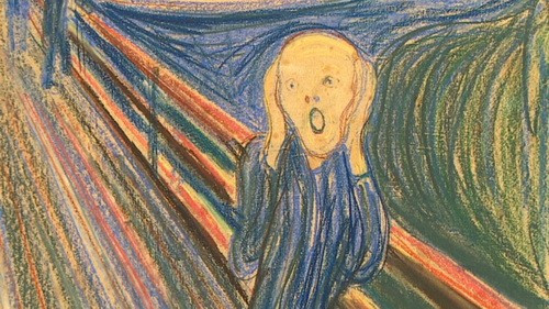 Bố cục Ét-Va Mun-Chơ (Edvard Munch) và tiếng thét (Chân trời sáng tạo) chính xác nhất (ảnh 1)