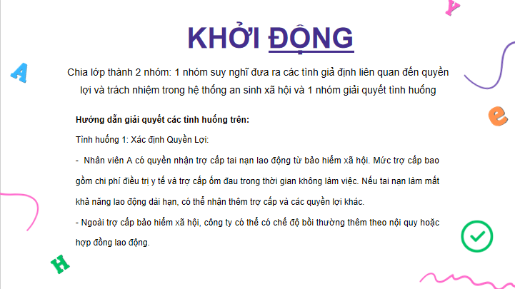 Giáo án điện tử KTPL 12 (Chân trời sáng tạo): Bài 4: An sinh xã hội (ảnh 1)